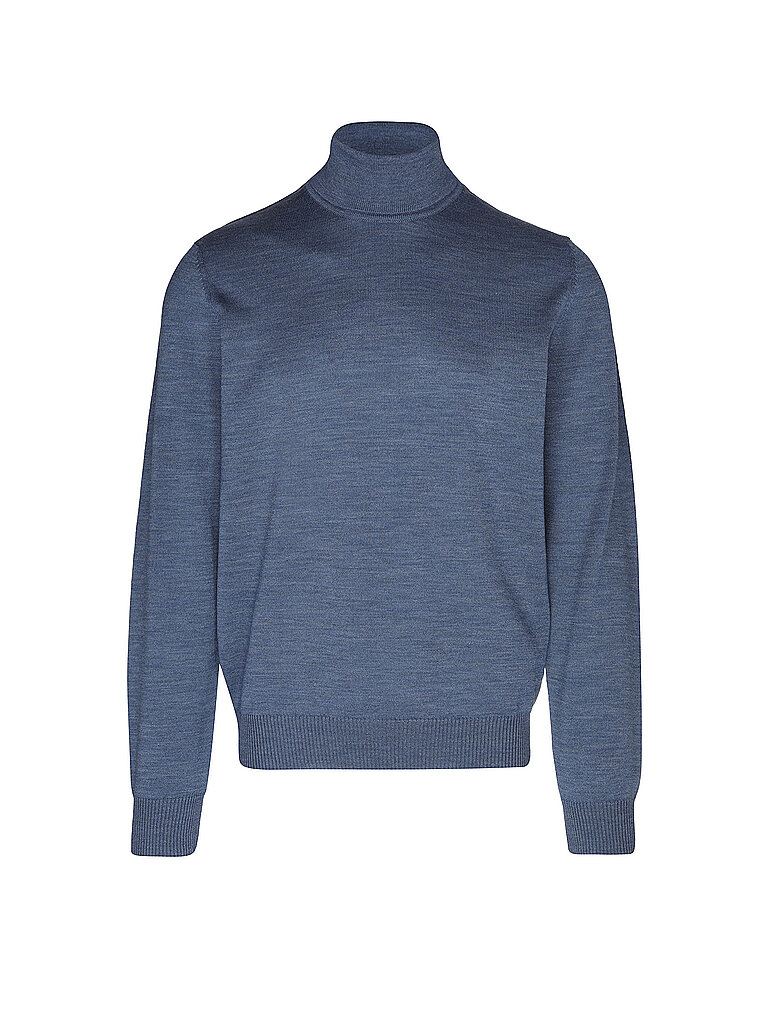 MAERZ Rollkragenpullover  blau | 48