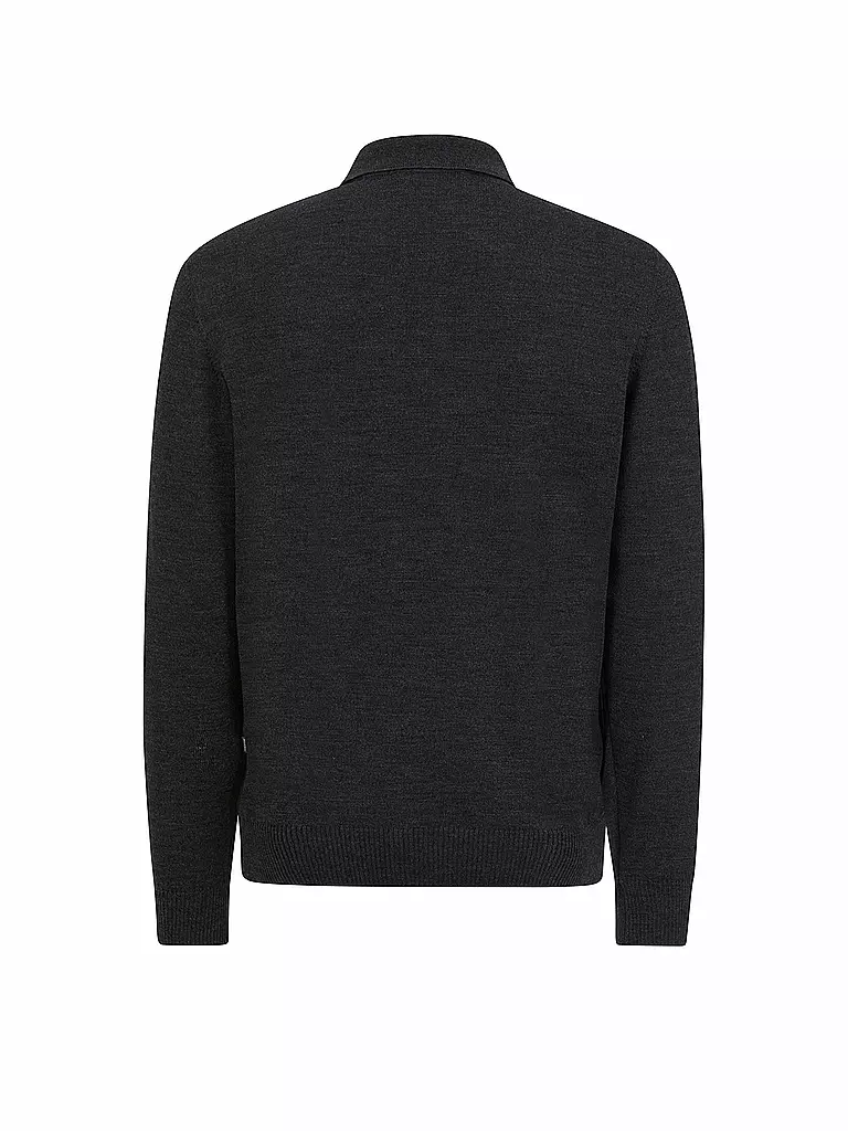 MAERZ | Polo-Pullover | grau