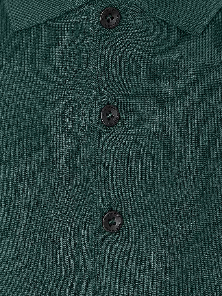 MAERZ | Polo-Pullover | dunkelgrün
