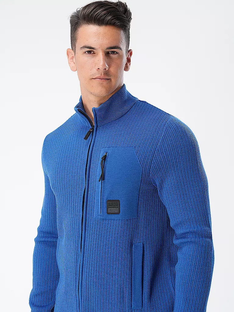 MAERZ | Strickjacke | blau
