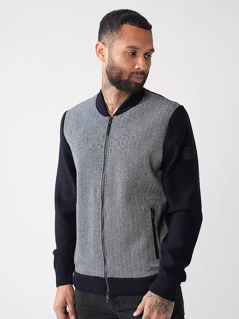 MAERZ | Strickjacke | dunkelblau