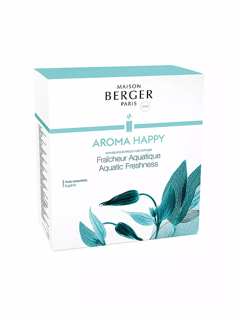 MAISON BERGER PARIS | Elektrischer Aroma Diffuser Aroma Happy | creme