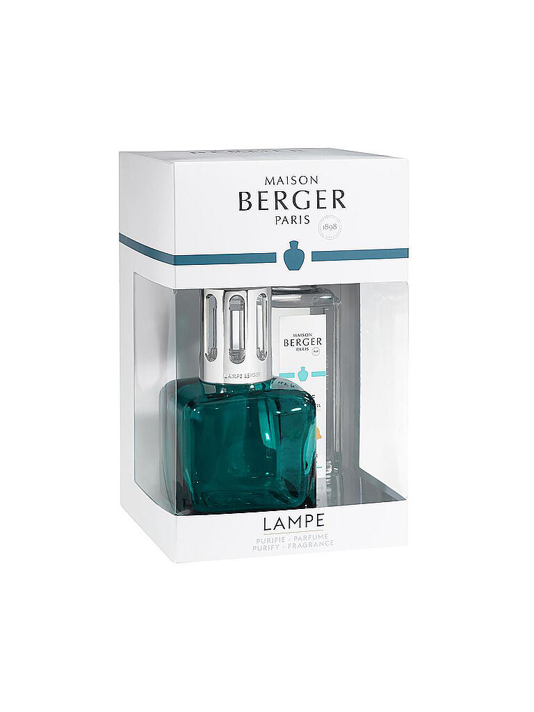 MAISON BERGER PARIS | Lampe Berger ICE CUBE Grün - Zitronen-Verbene | petrol