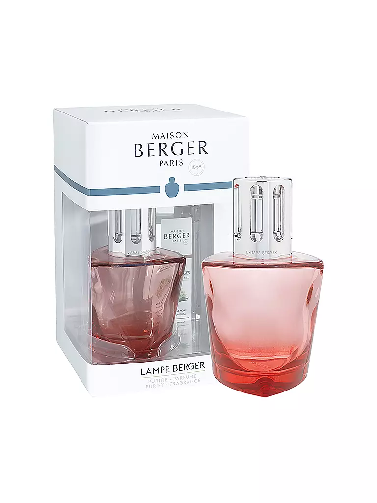 MAISON BERGER PARIS | Lampe Berger Set TERRA Rouge 250ml Angelique Noire | rot