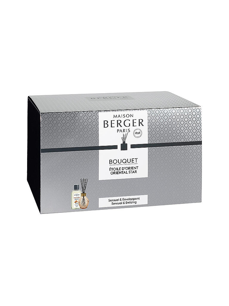 MAISON BERGER PARIS | Raumduft Diffuser Originelle Honig + 200 ml Orientalischer Traum | beige