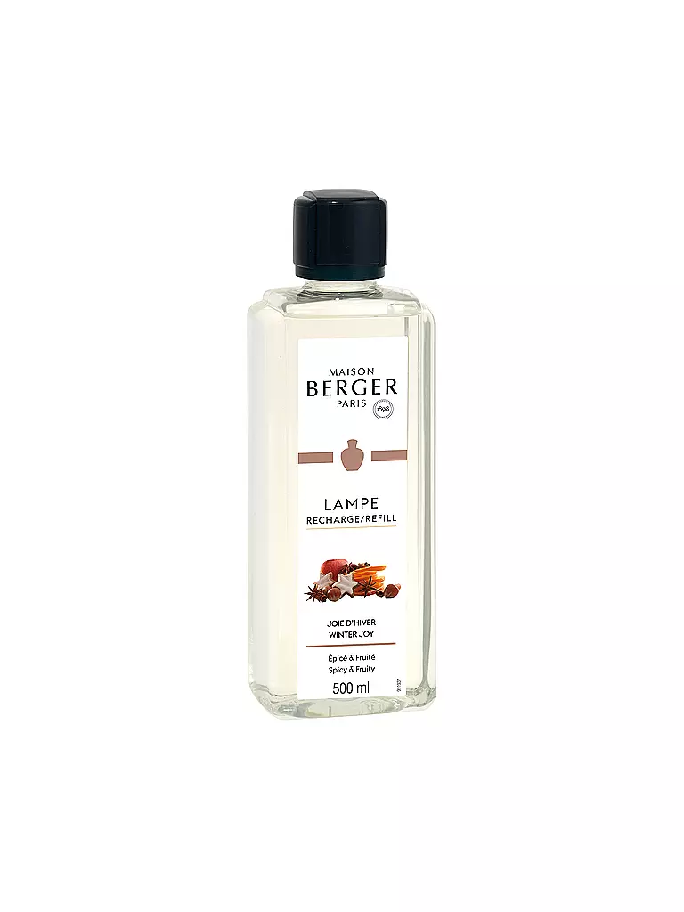 MAISON BERGER PARIS | Winterliche Freuden - Lampe Berger Duft 500 ml | transparent