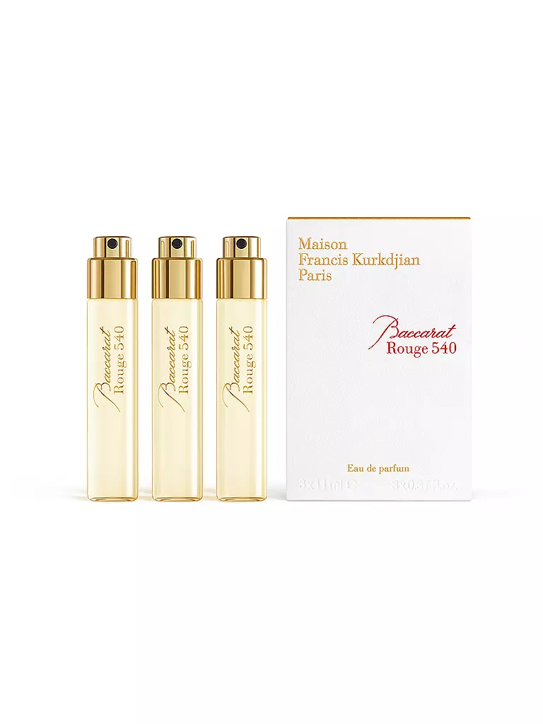 MAISON FRANCIS KURKDJIAN | Geschenkeset - Baccarat Rouge 540 Eau de Parfum Refills Set 3x11ml | keine Farbe