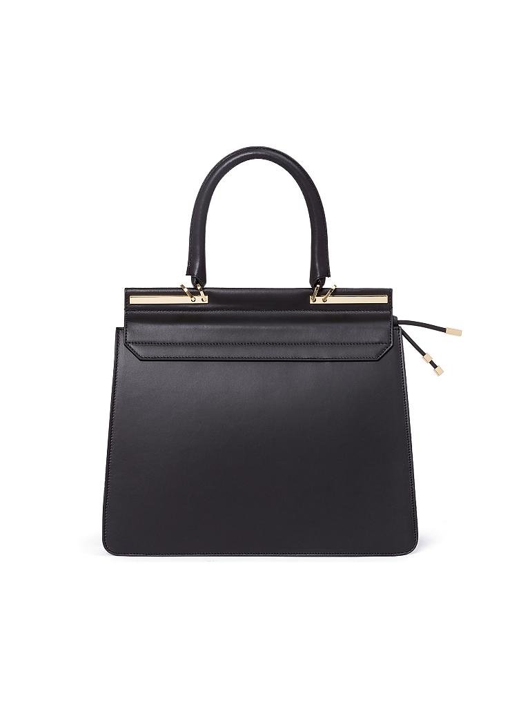 MAISON HEROINE | Ledertasche "Marlene 13" | schwarz