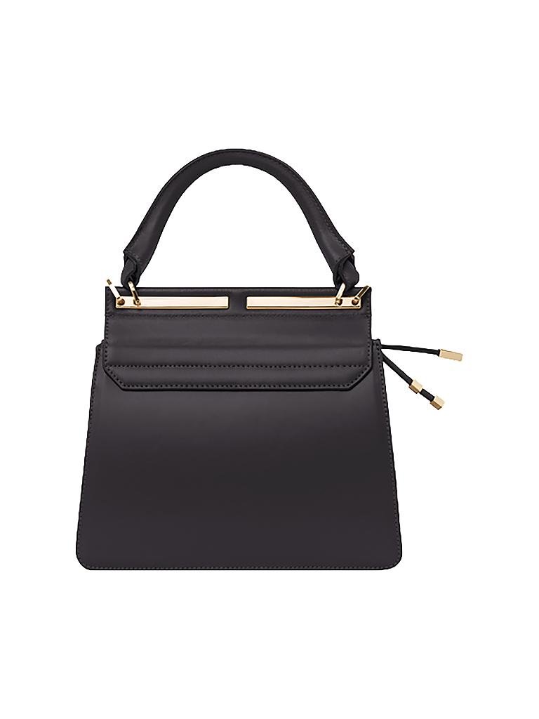 MAISON HEROINE | Ledertasche "Marlene Tablet Mini" | schwarz