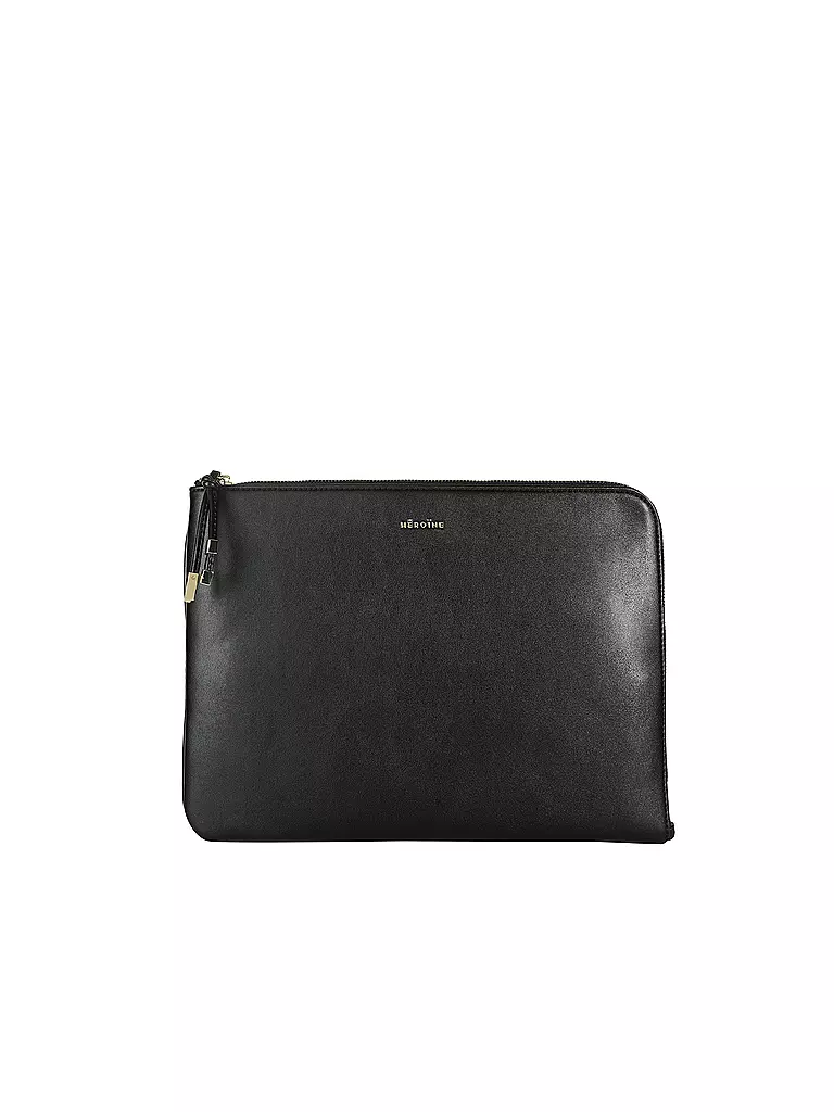 MAISON HEROINE | Ledertasche - Laptoptasche Lucie  | schwarz