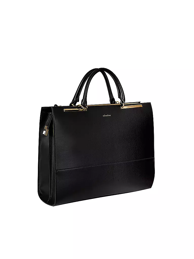 MAISON HEROINE | Ledertasche - Laptoptasche SOFIA  | schwarz