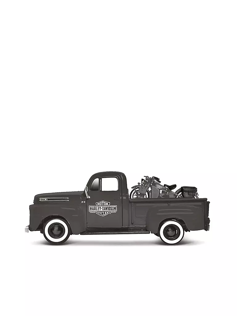 MAISTO | Modellfahrzeug - 1:24 Ford F-1 Pickup 48 + WLA Flathead 42 | keine Farbe