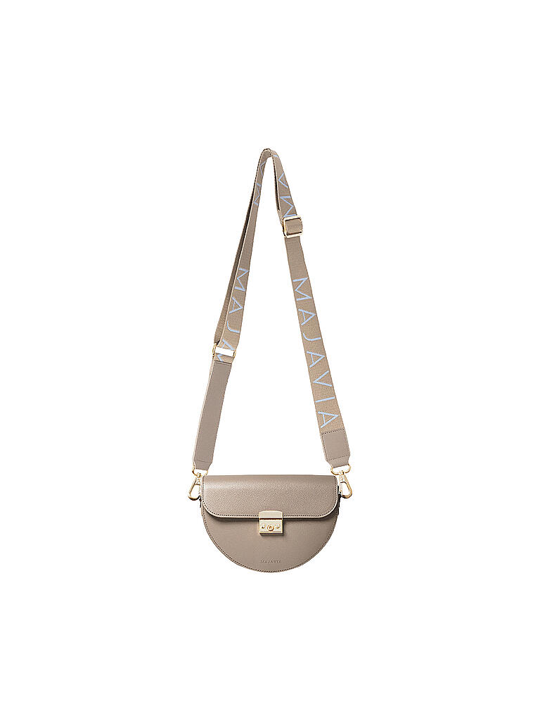 MAJAVIA | Ledertasche - Mini Bag | beige