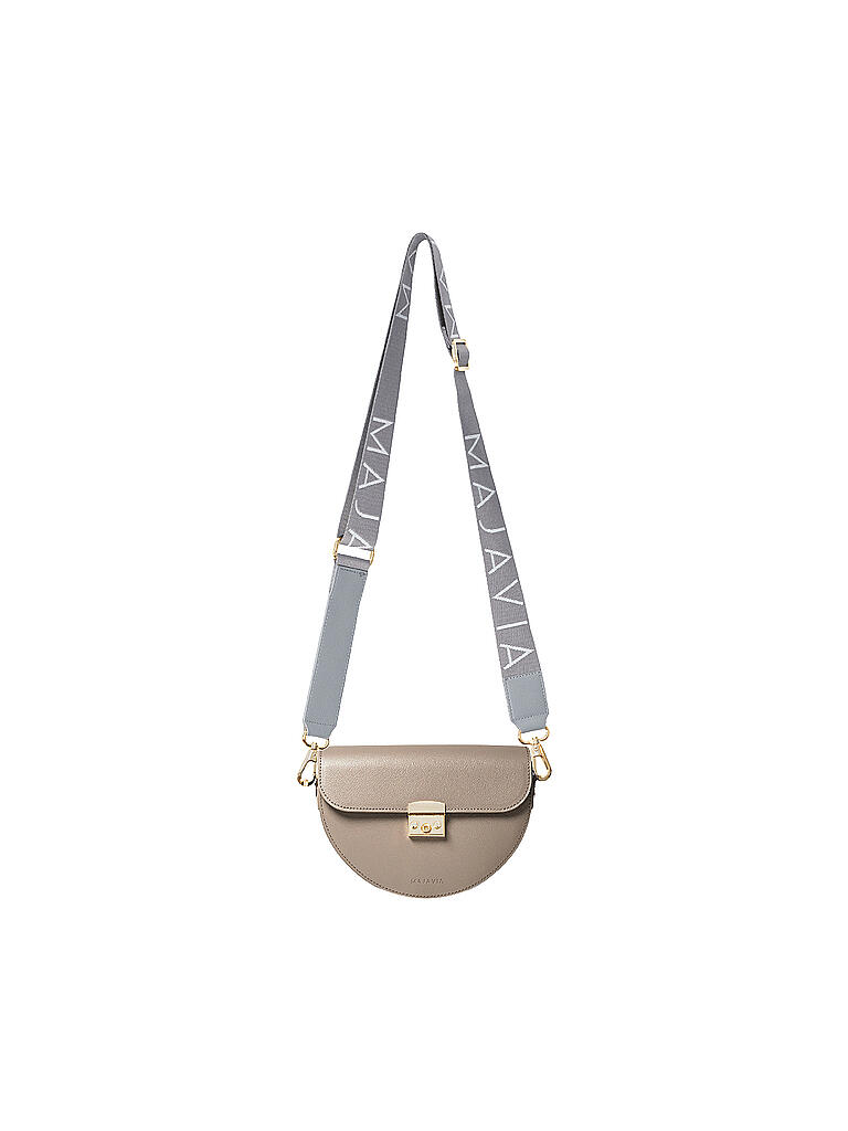 MAJAVIA | Ledertasche - Mini Bag | beige