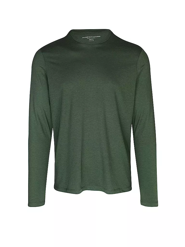 MAJESTIC FILATURES | Langarmshirt | dunkelgrün