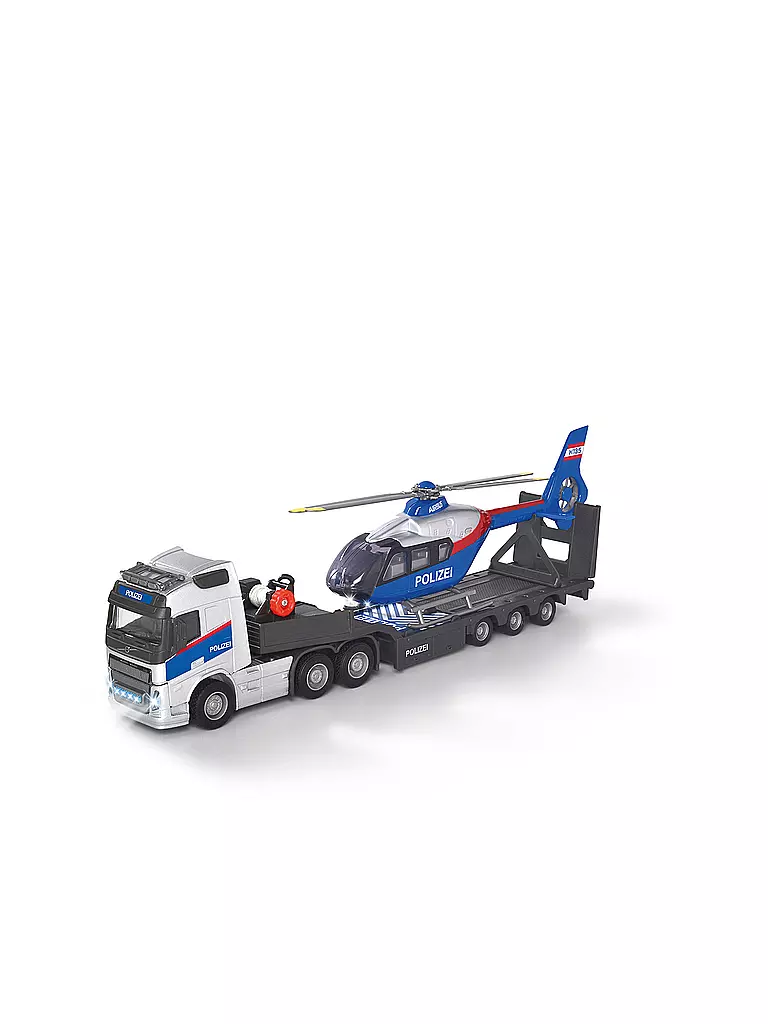 MAJORETTE | Volvo Truck und Airbus Police Helicopter | keine Farbe