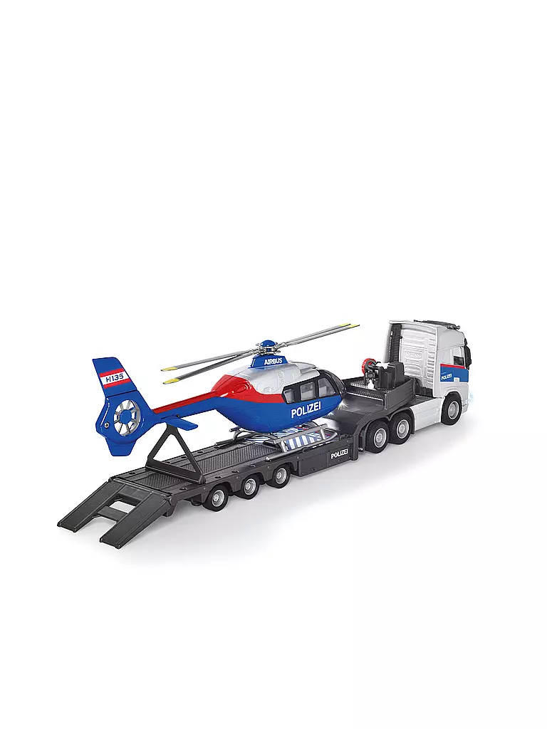 MAJORETTE | Volvo Truck und Airbus Police Helicopter | keine Farbe