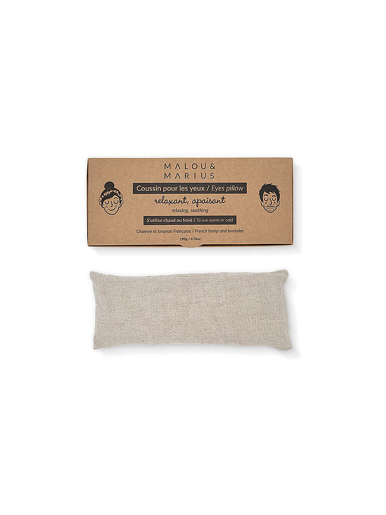 Augenkissen Beige beige damen