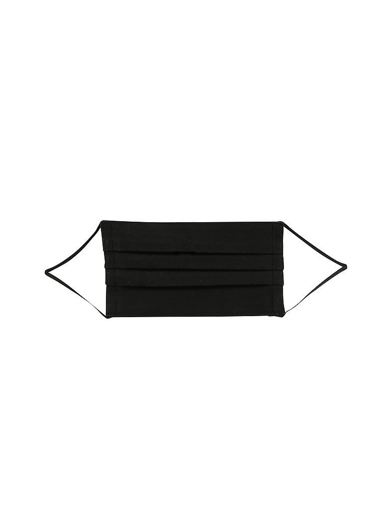 MANUEL ESSL DESIGN | Mund-Nasen-Maske " All Black " | schwarz