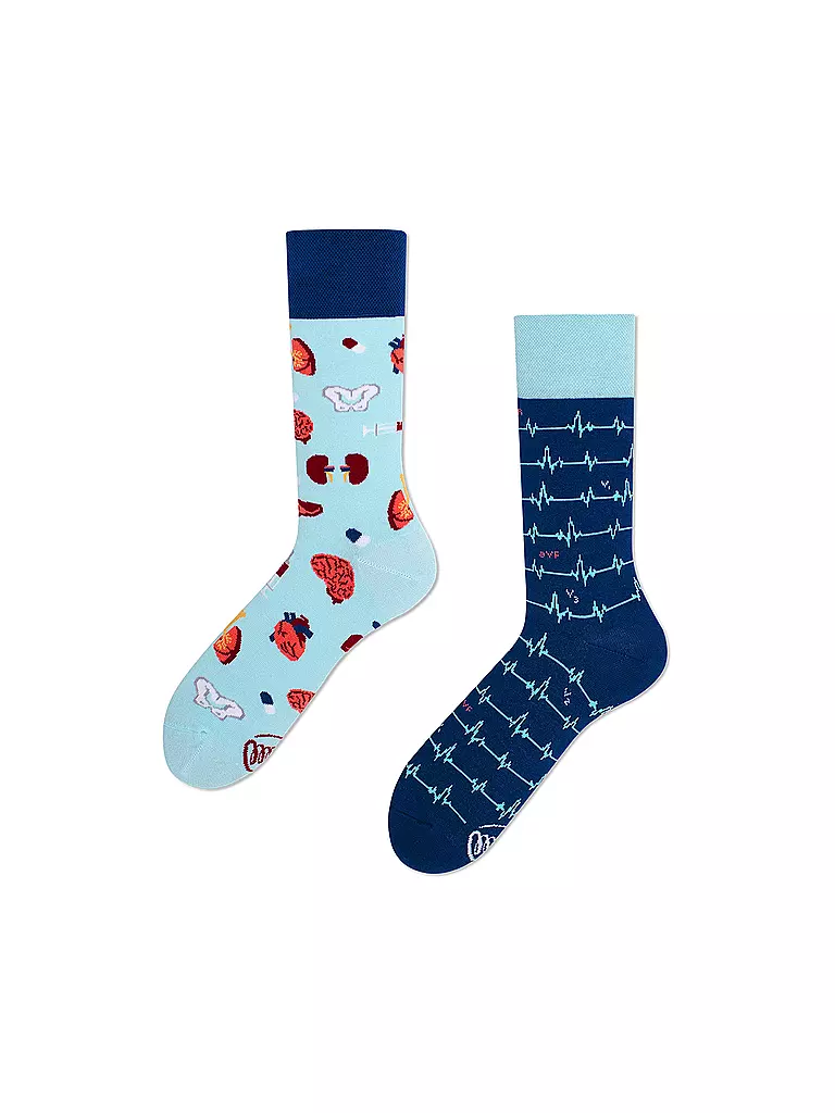 MANY MORNINGS | Damen  Socken DR SOCK blau  | blau