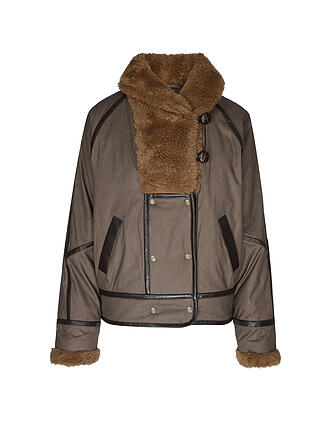 MARANT ETOILE | Jacke in Lederoptik OLINKA