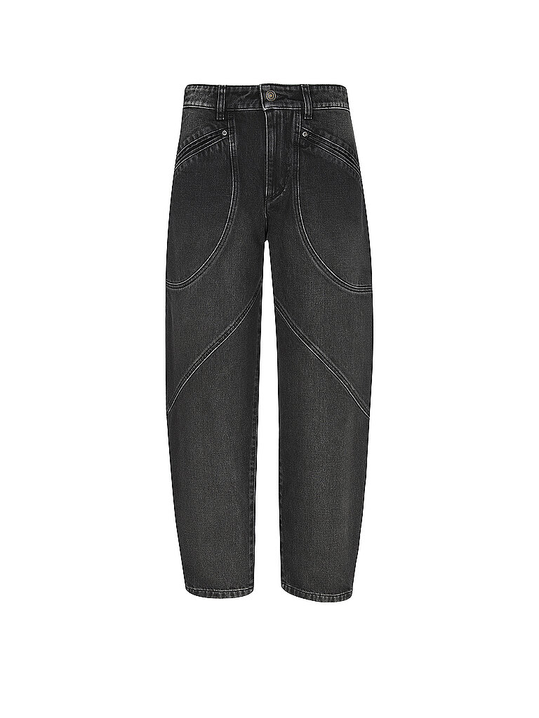 MARANT ETOILE Jeans Straight Fit CATARINA schwarz