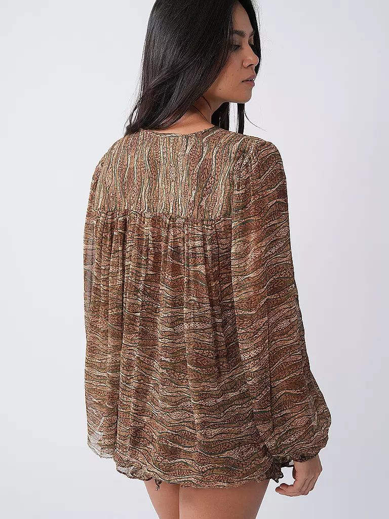 MARANT ETOILE | Blusenshirt ADVIKA | hellbraun