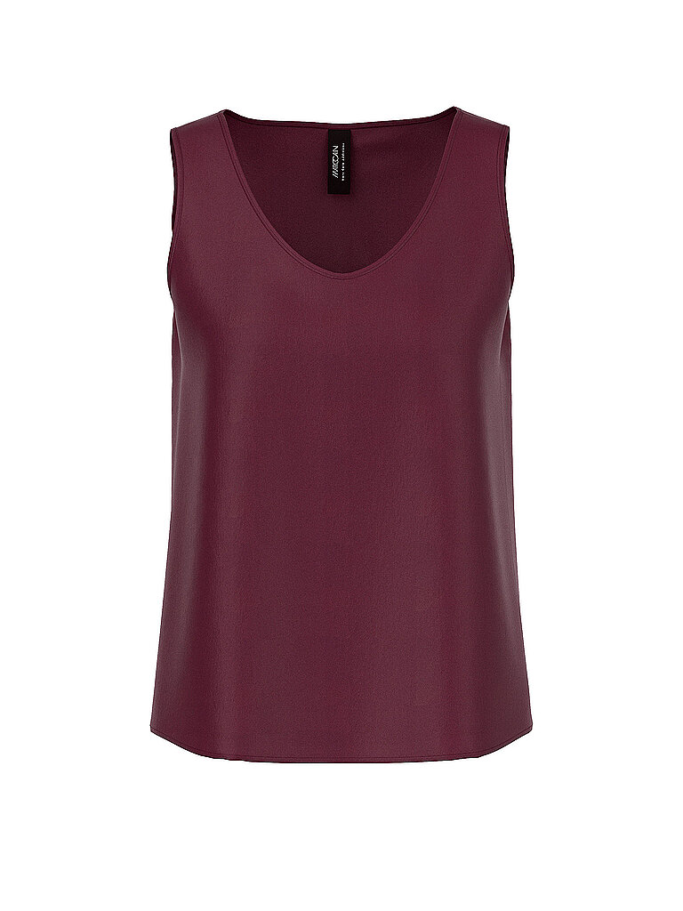 CAIN Seidentop dunkelrot 42 damen