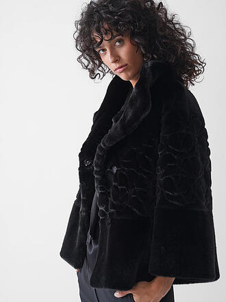 MARC CAIN | Jacke in Felloptik