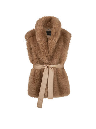 MARC CAIN | Gilet in Felloptik 