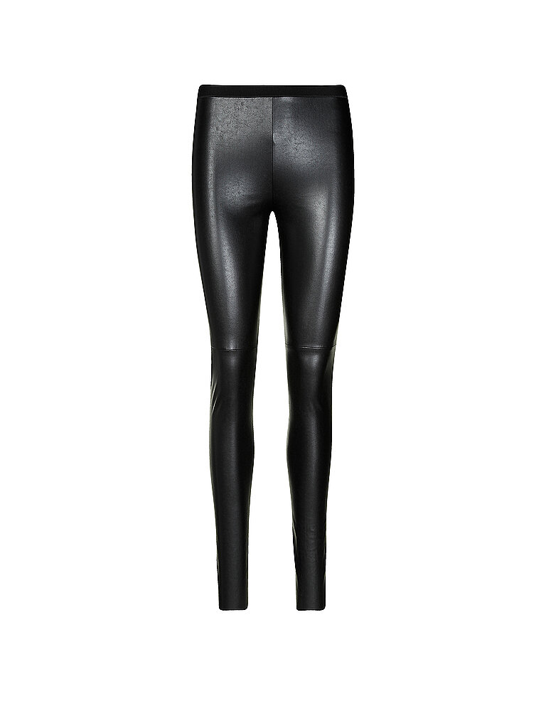 CAIN Leggings in Lederoptik schwarz 42 damen