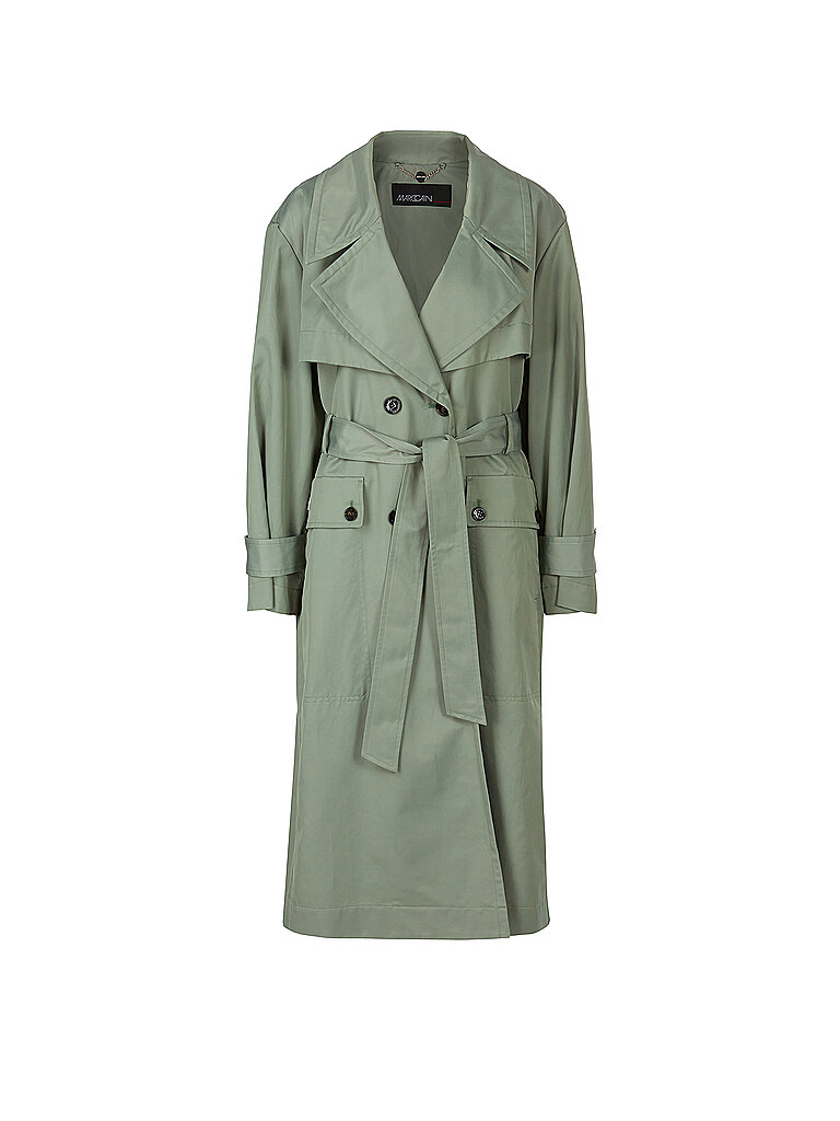 MARC CAIN Trenchcoat grün | 42