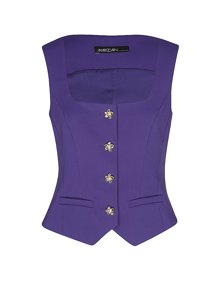 MARC CAIN Anzugeweste lila | 40