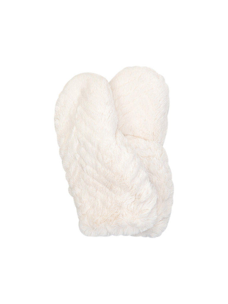 MARC CAIN Handschuhe in Felloptik creme