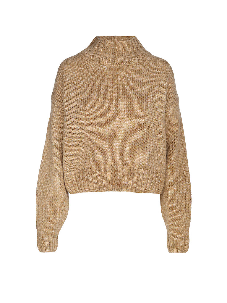 MARC CAIN Rollkragenpullover  beige | 40