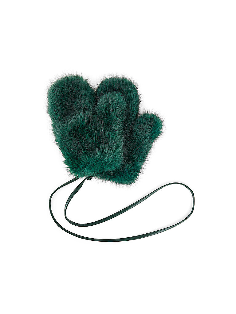 MARC CAIN Handschuhe - Fäustlinge dunkelgrün