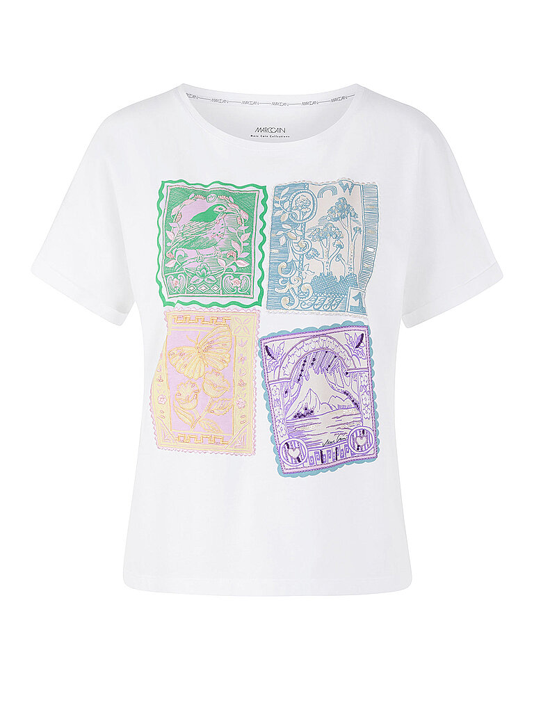 MARC CAIN T-Shirt weiss | 44