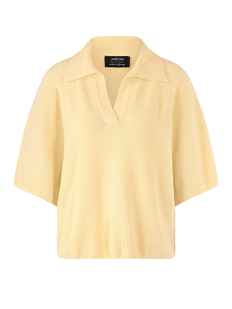 MARC CAIN Poloshirt creme | 40