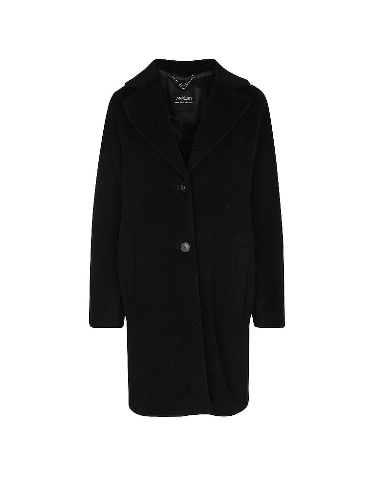 MARC CAIN Wollmantel schwarz | 42