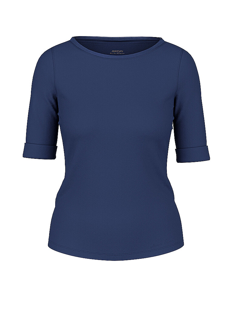 MARC CAIN T-Shirt  dunkelblau | 34