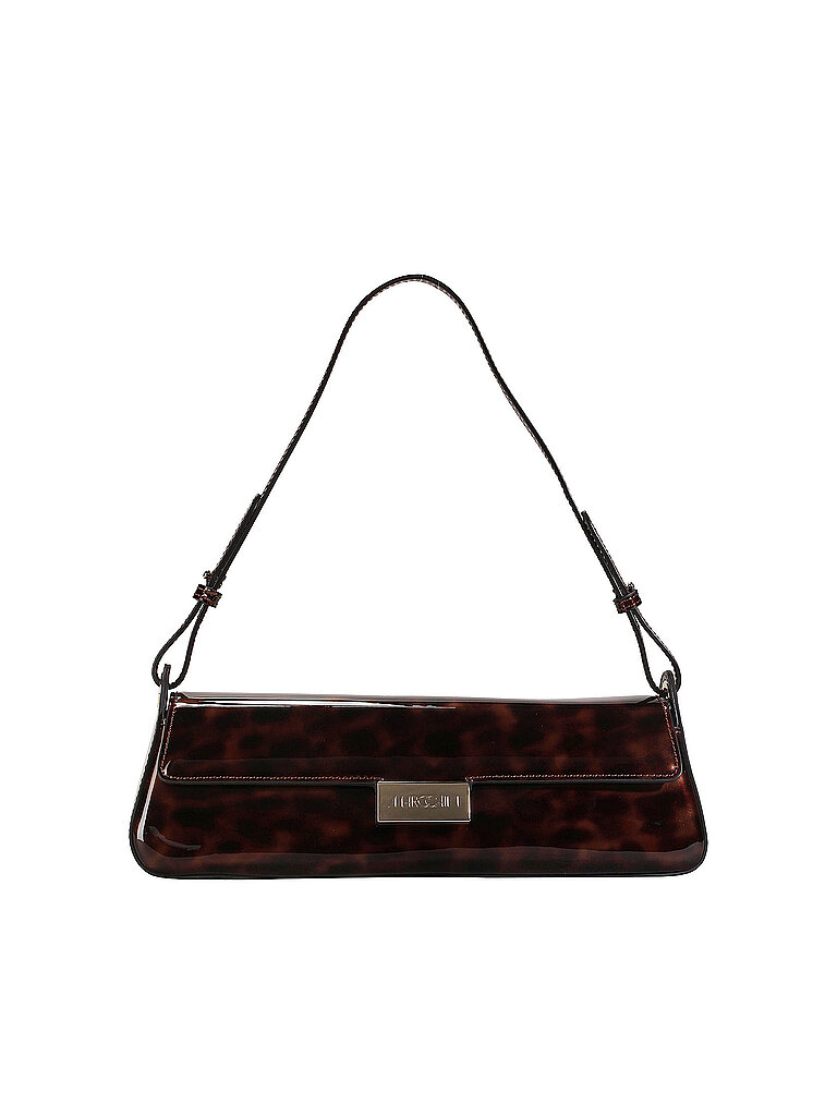MARC CAIN Ledertasche - Schultertasche braun