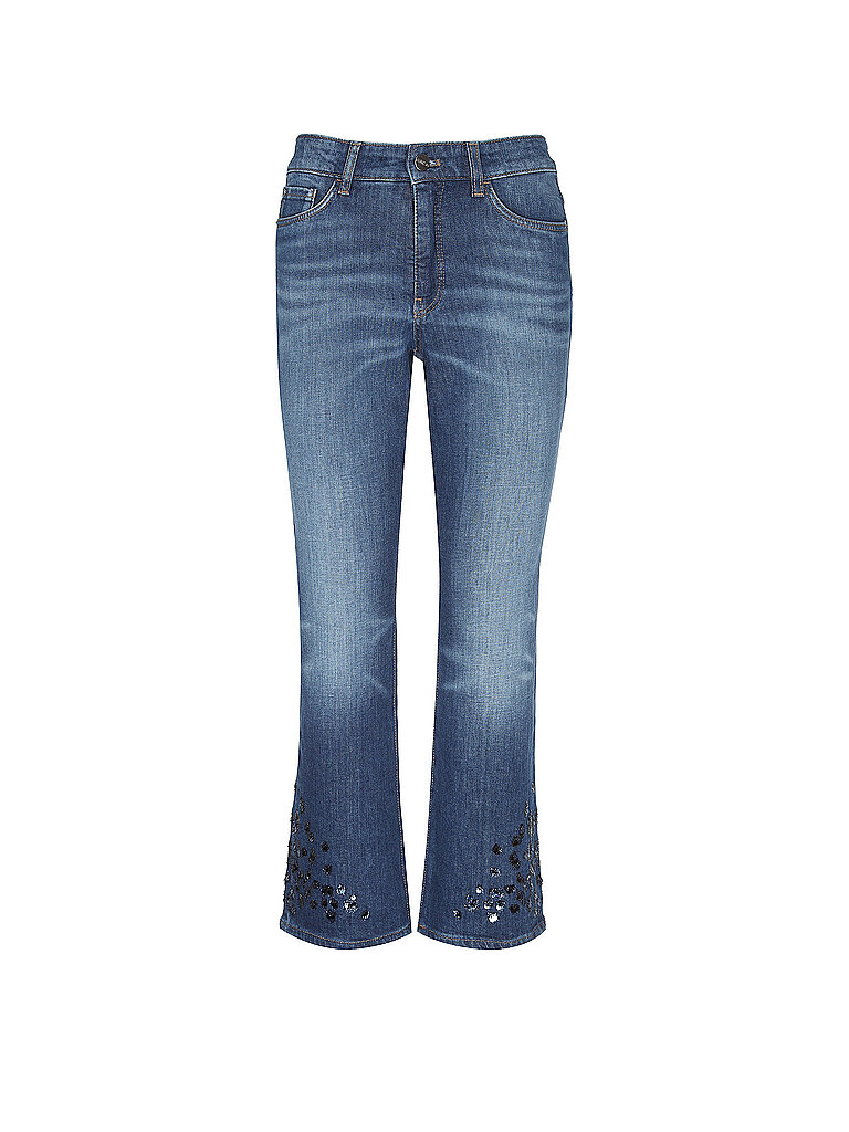 CAIN Jeans Wide Leg FORLI 7/8 dunkelblau 42 damen