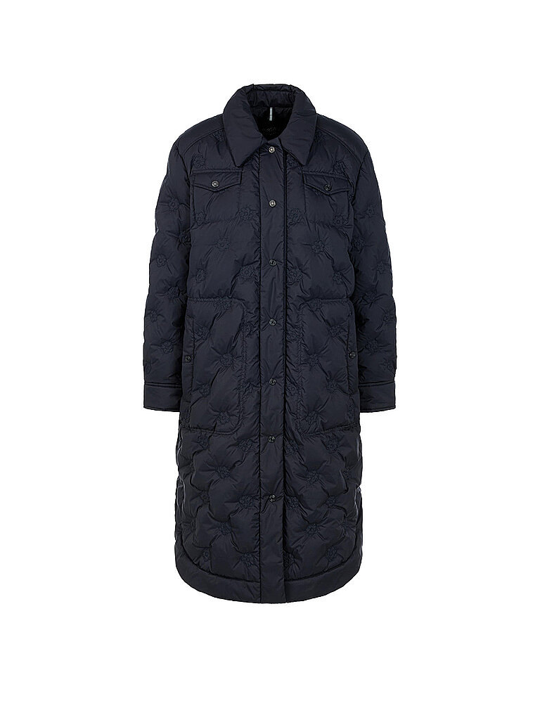 MARC CAIN Daunensteppmantel  dunkelblau | 34