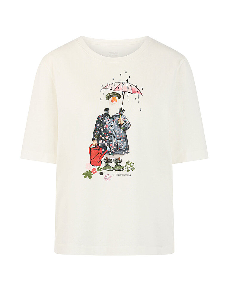 MARC CAIN T-Shirt  weiss | 36