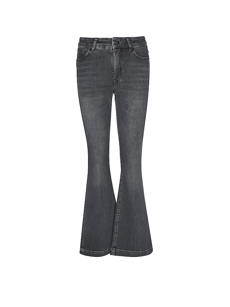 MARC CAIN Jeans Flared Fit FRENDA grau | 34