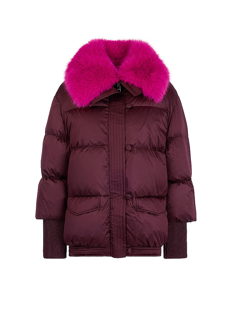 MARC CAIN Steppjacke  dunkelrot | 36