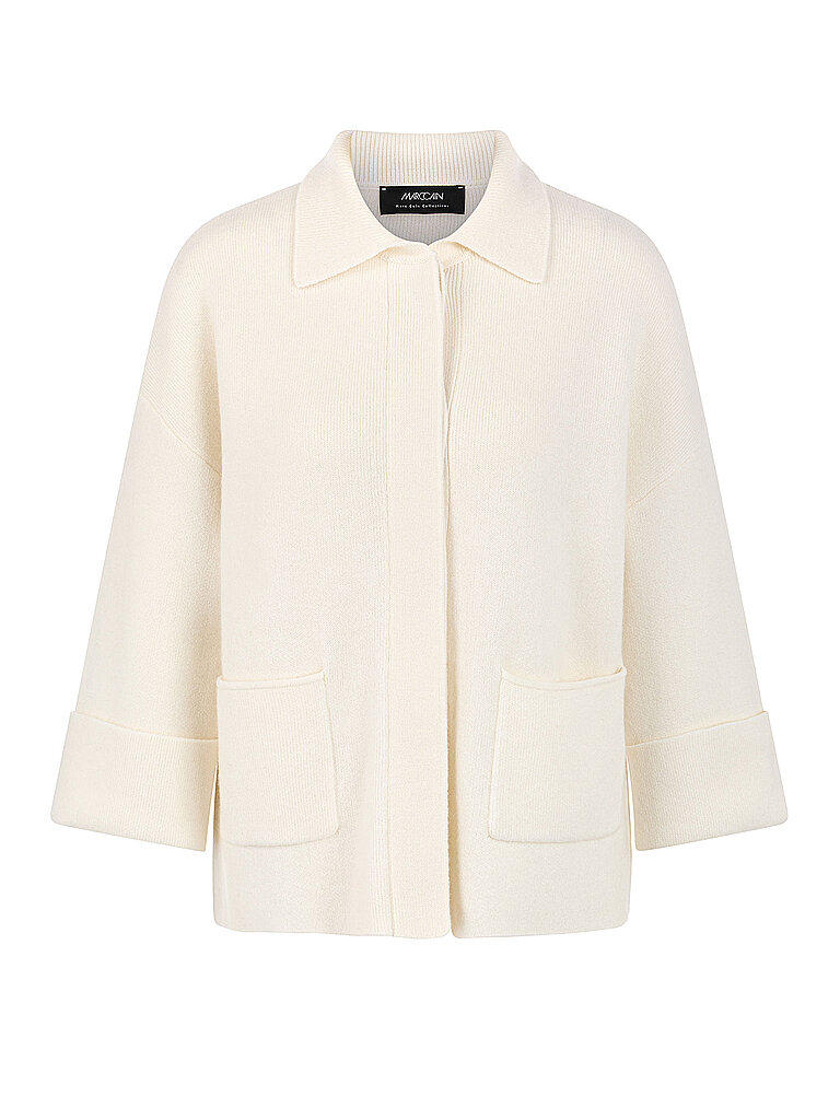 MARC CAIN Strickjacke  weiss | 34