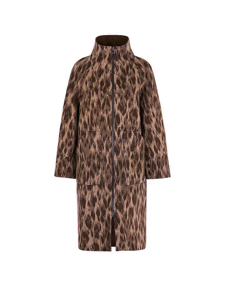 MARC CAIN Wende Wollmantel braun | 36