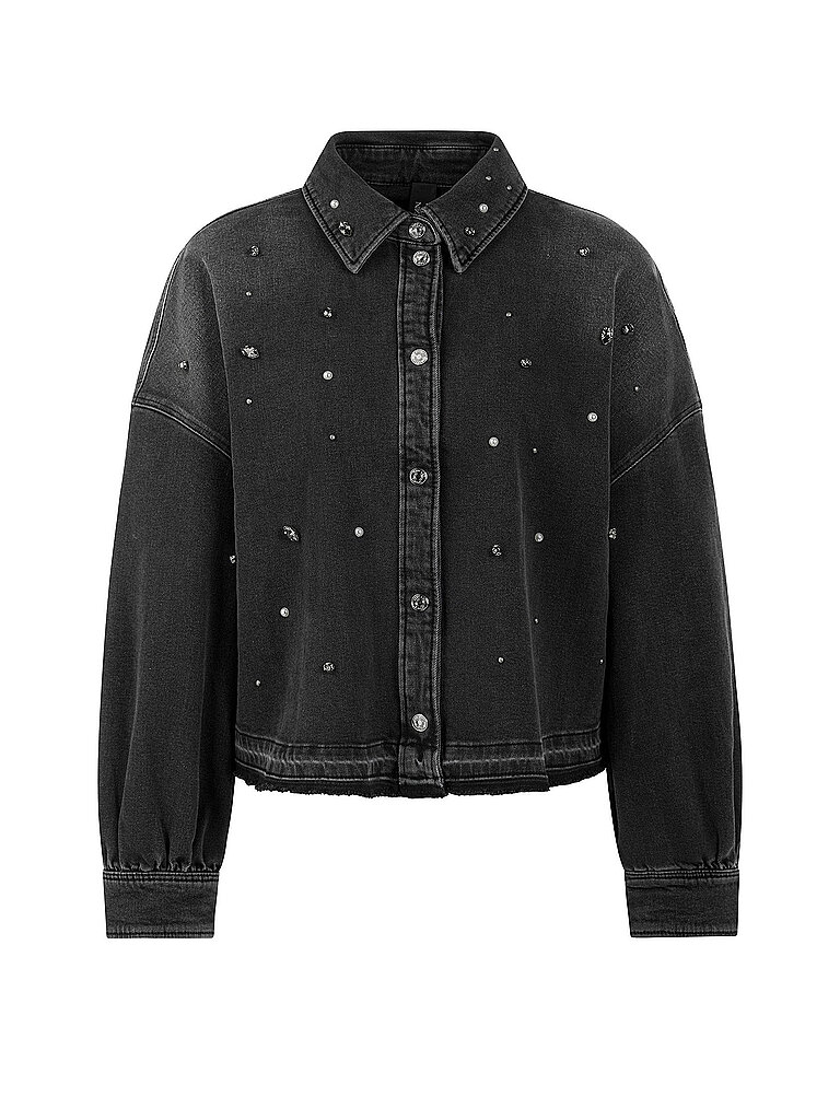 MARC CAIN Jeansbluse  schwarz | 34