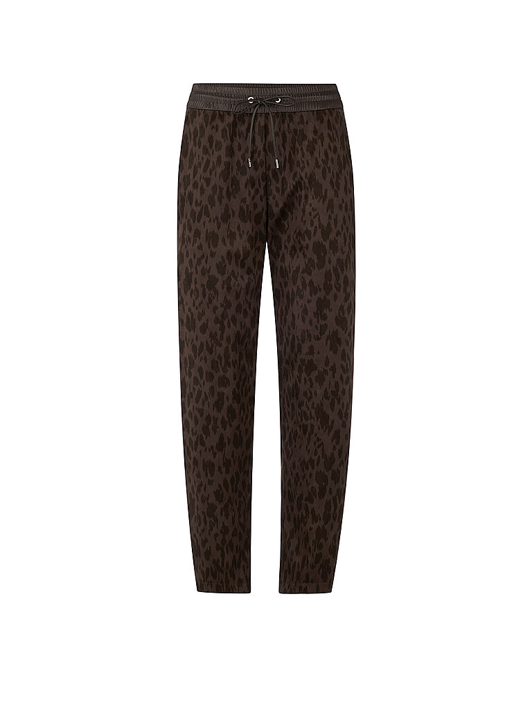 MARC CAIN Hose Jogging Fit 7/8 RANCHI braun | 42